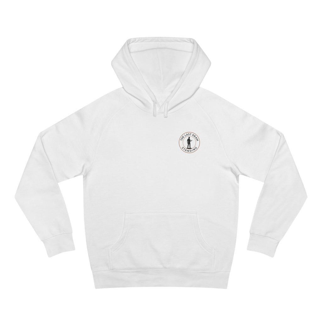 Hoodie — "Drink Well. Stand Tall." Minimalist Slogan Pullover