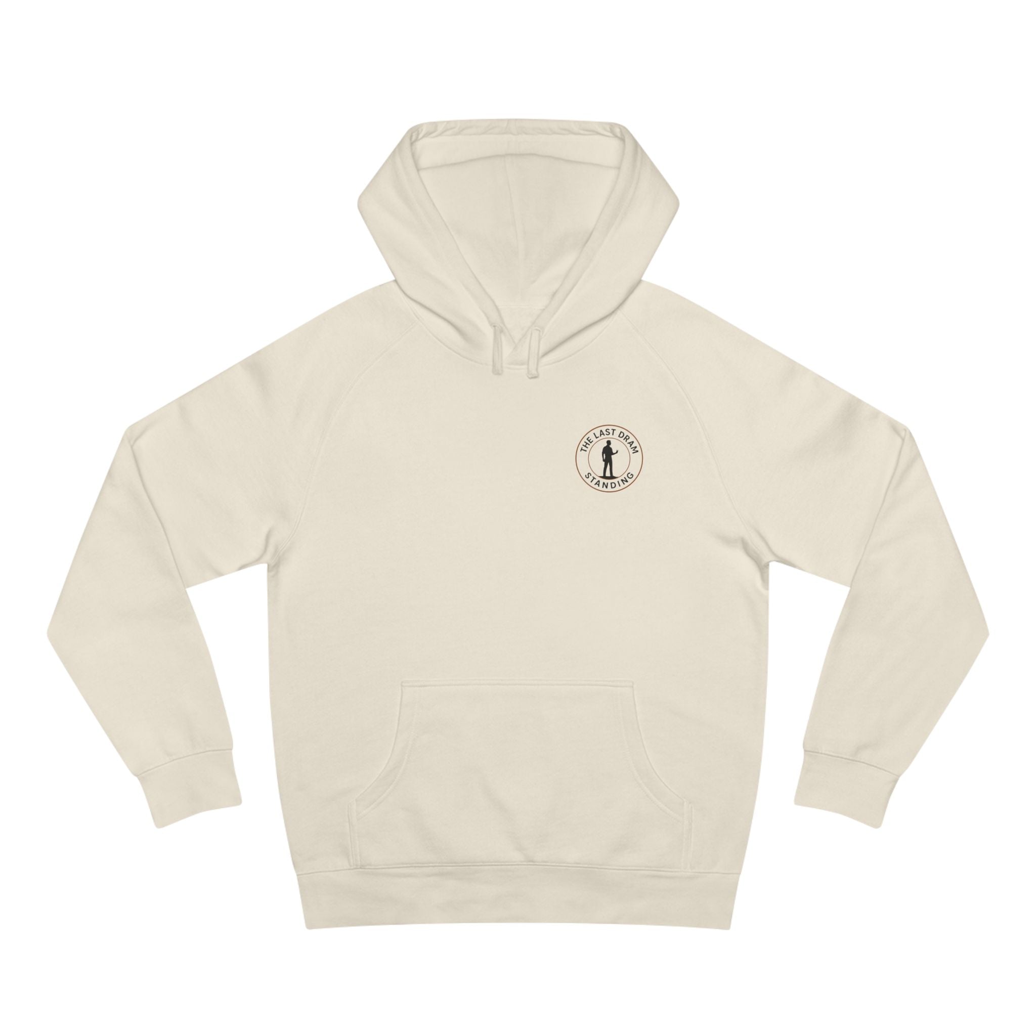 Hoodie — "Drink Well. Stand Tall." Minimalist Slogan Pullover