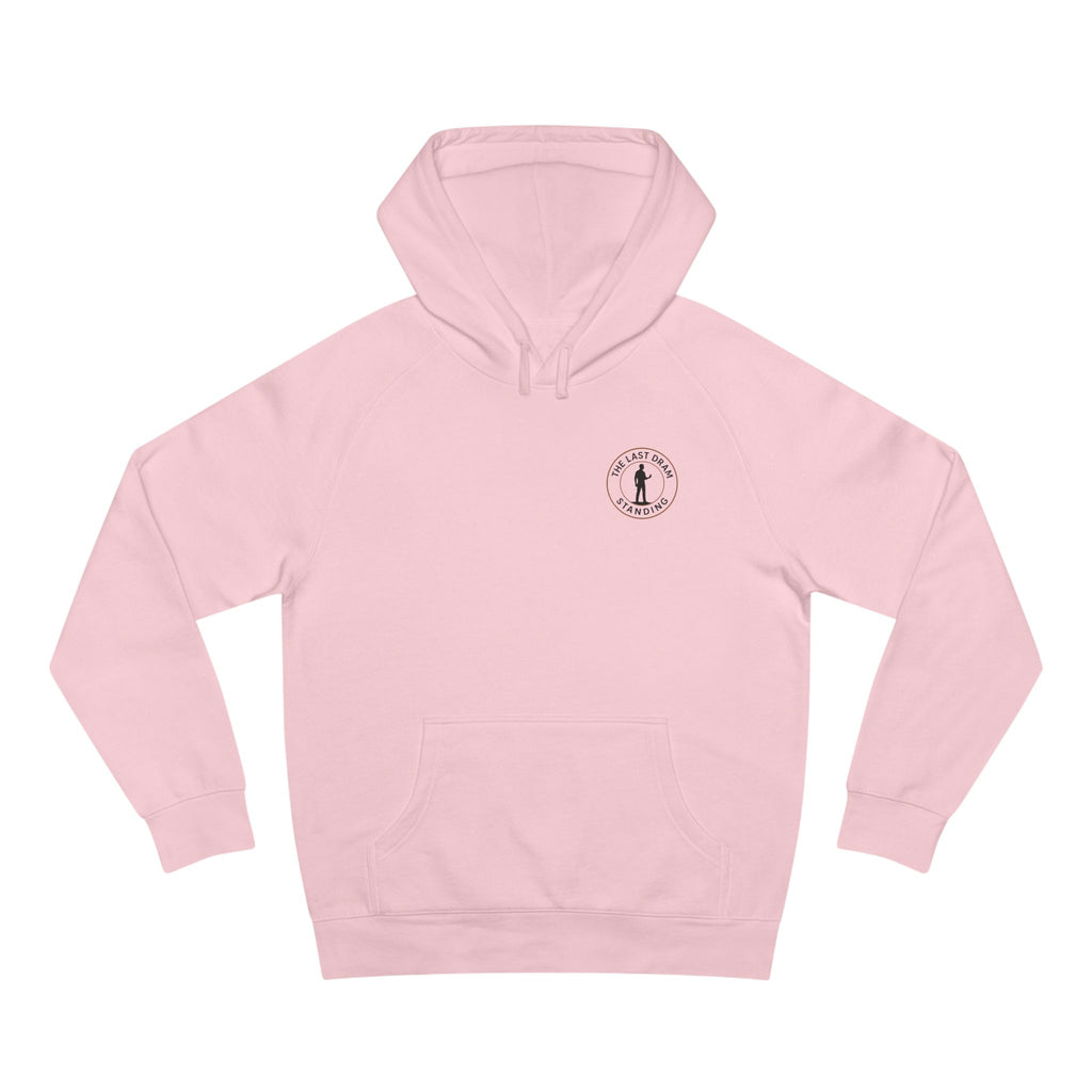 Hoodie — "Drink Well. Stand Tall." Minimalist Slogan Pullover