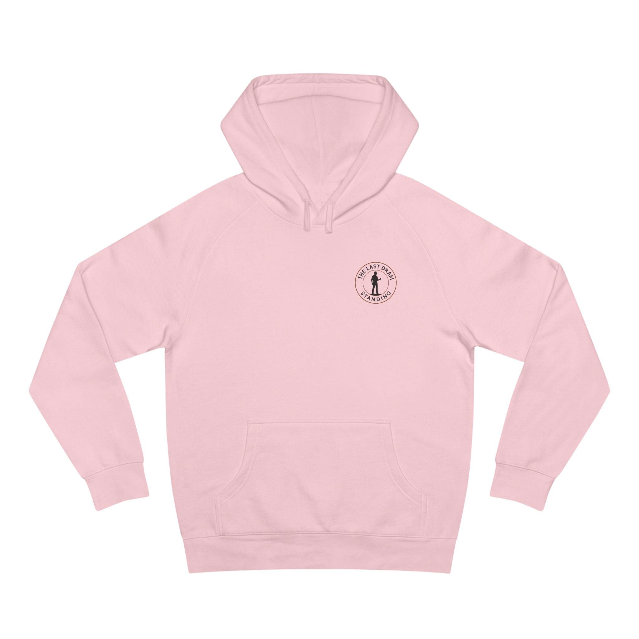 Hoodie — "Drink Well. Stand Tall." Minimalist Slogan Pullover
