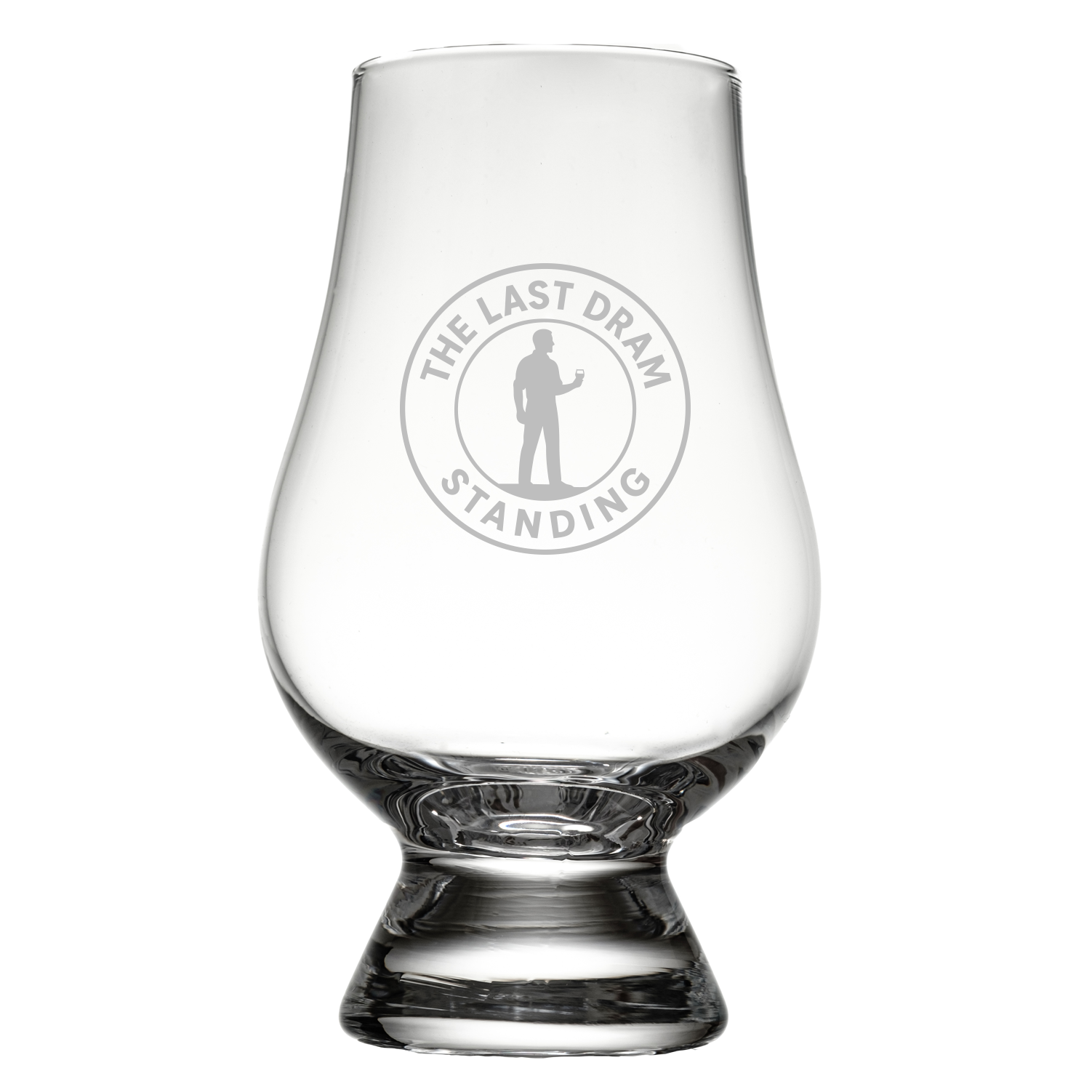 Custom Engraved Glencairn - The Last Dram Standing